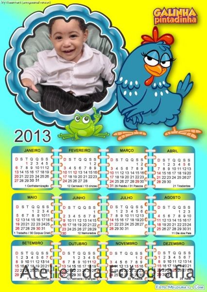 Calendários 2013