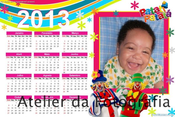 Calendários 2013